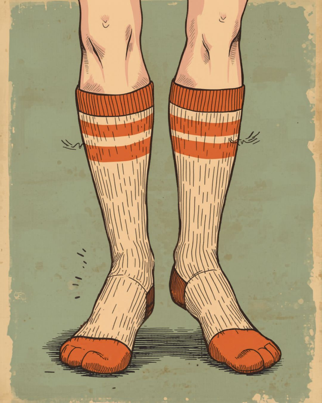 Men's compression socks for circulation and swelling